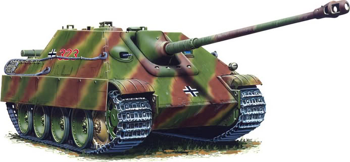 German Camouflage Jagdpanther