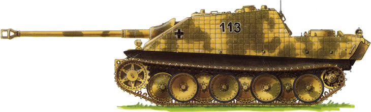 German Camouflage Jagdpanther