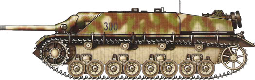 German Camouflage Jagdpanzer IV