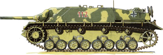 German Camouflage Jagdpanzer IV