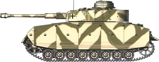 German Camouflage Panzer IV