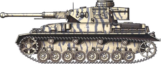 German Camouflage Panzer IV