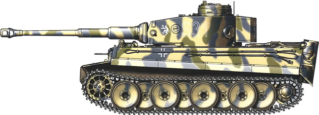 German Camouflage: Tiger, Part I – Wargames Romania